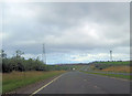 Bridge and power lines over A78