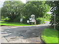 Entrance to Little Lightwood Farm from Lightwood Road