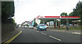 Esso garage in Largs on A78