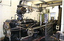 SJ6903 : Blists Hill Victorian Town - steam engine running by Chris Allen