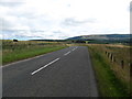 The A6088 heading south-east towards Charlie