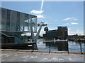 TQ4080 : Royal Docks terminal  by Graham Hogg