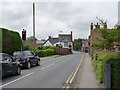 SK8361 : Collingham traffic lights  by Alan Murray-Rust