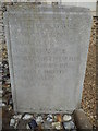 TM3493 : Names of the Fallen on Broome War Memorial 2 by Helen Steed