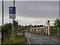 Sleaford West level crossing 