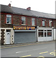 Two shops, three businesses, Pontllanfraith