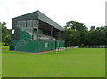 Disused grandstand, Islwyn Park, Pontllanfraith