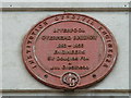 Plaque in Liverpool city centre (II)