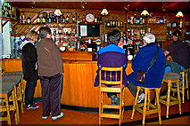 M2208 : The Burren - Ballyvaghan - R477 - Monk's Seafood Pub & Restaurant - Bar by Joseph Mischyshyn