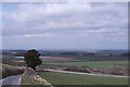 Looking down to the A30, Woolbury