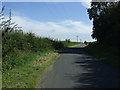 Road heading south from Magpie Cottages