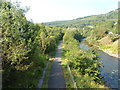 Riverside cycle route and footpath, Abercynon