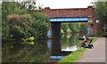 Angler near Pothouse Bridge (1930) - Sheffield and Tinsley Canal