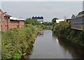 The River Don - looking north from Newhall Bridge