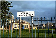NH8856 : Rosebank Primary School by Mary and Angus Hogg