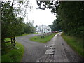 View to the Rising Sun Inn at Moseley Green