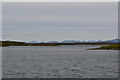NF9268 : View between islets at Lochmaddy by David Martin