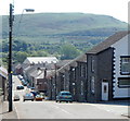 Steep descent, Ynysmeurig Road, Abercynon