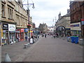 Pedestrianised area of Hamilton