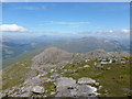 NN0546 : Looking towards the northern ridges of Beinn Sgulaird by Alan O'Dowd