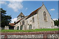 SU4331 : St Stephen's Church, Sparsholt (2) by Barry Shimmon
