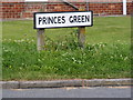 TM3876 : Princes Green sign by Geographer