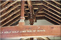 TR1032 : All Saints, Burmarsh - Roof by John Salmon