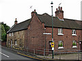 Wollaton: cottages on the corner of Bramcote Lane