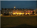 The Clarendon Hotel at night