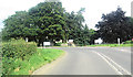 Road junction at Low Burton