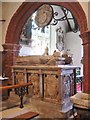 Memorial to John,  the first Baron Petre. Ingatestone parish Church