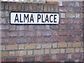 Alma Place sign