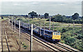 Down electric express passing site of Colwich station