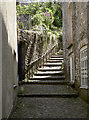 Cobbled steps