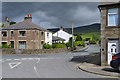 Road junction in Horton in Ribblesdale