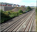 Welsh Marches railway heads north away from the A4051