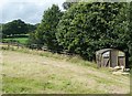 Railway van next to Sowerby Bridge FP133