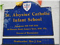 Sign, St Aloysius