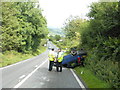 Accident on the A487