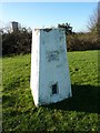 Trig pillar in the grounds of the former Ordnance Survey HQ, Southampton