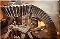 TL2871 : Houghton Mill - Pit Wheel by Ashley Dace