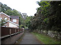 Footpath just beyond Camelot Avenue