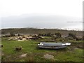 A boat beside Loch Linnhe