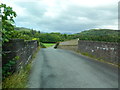 Bridge over the railway, near Pwll Crwn