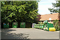 Recycling bins, Hurst Green