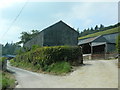 Farm buildings, Lower Glynbrochan