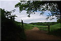 Devon farm gate