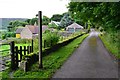 Looking south along Jeffrey Lane, Bradwell