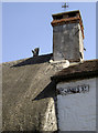 Thatched roof with a little chappie