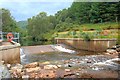 NM8262 : Weir on the Strontian River by Mick Garratt